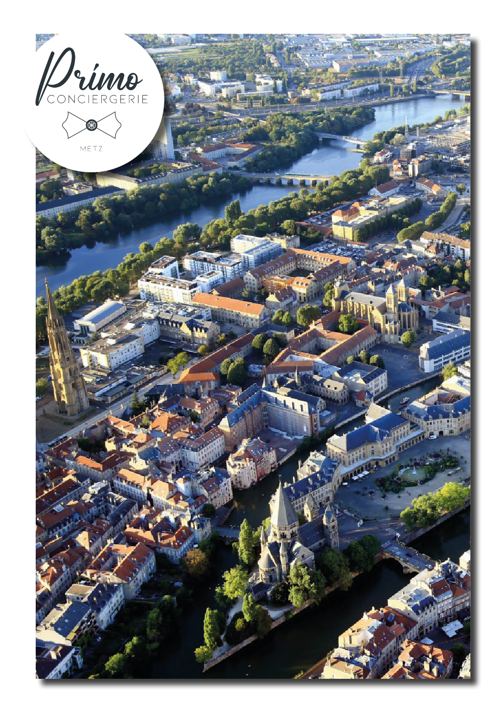 Conciergerie Metz, vue sur sa cathédrale