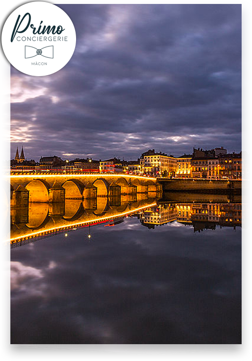 Conciergerie de Mâcon, vue sur la ville