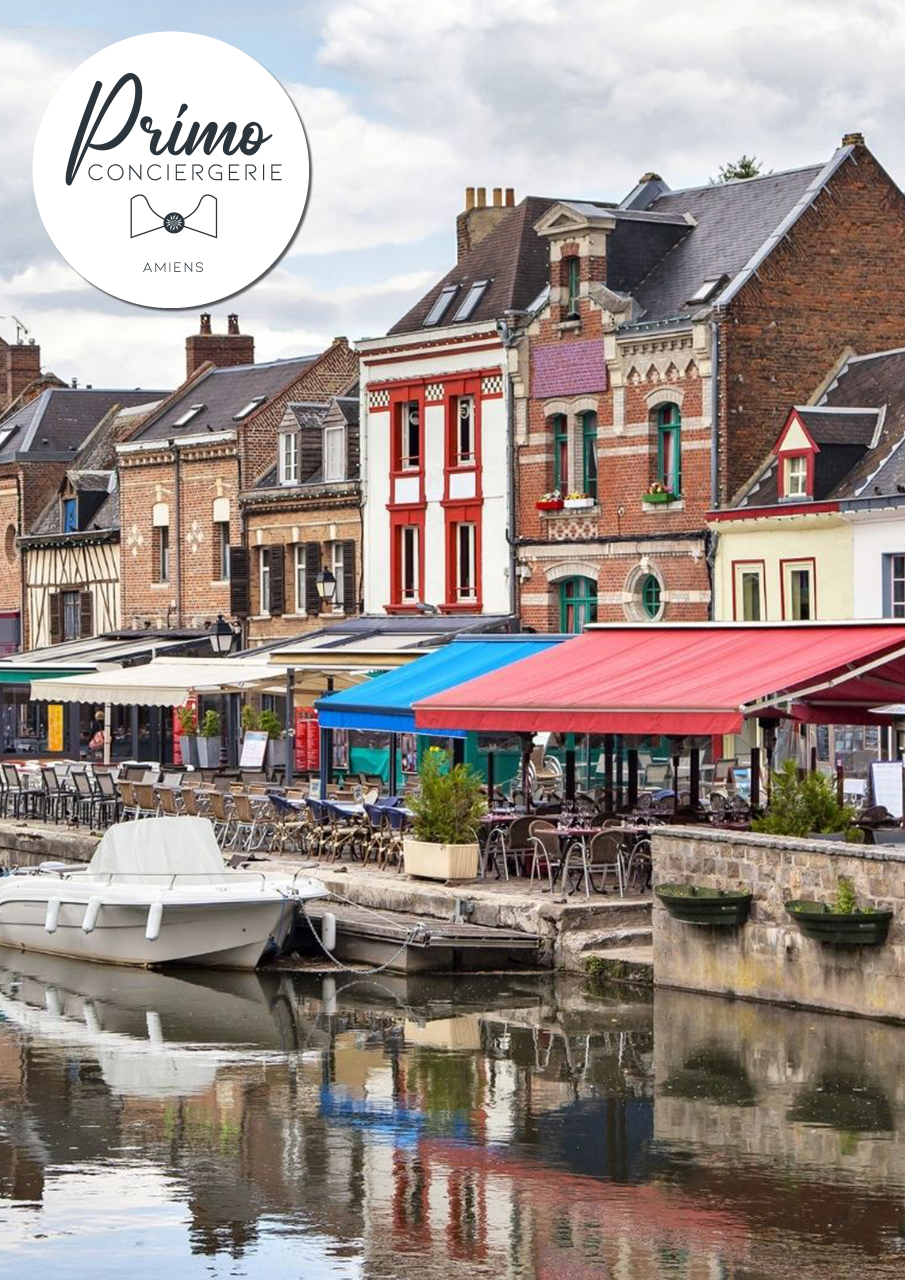 Les quais d'Amiens, quartier Saint-Leu