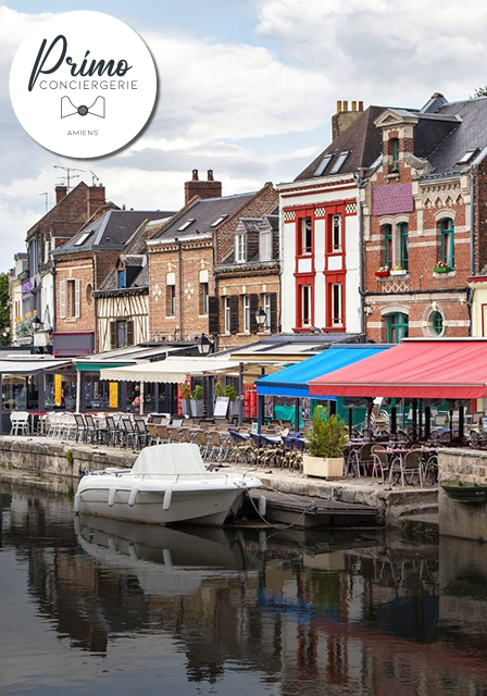 Les quais d'Amiens, quartier Saint-Leu